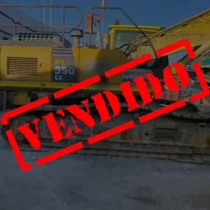 VENDIDO-MÁQUINA INDUSTRIAL KOMATSU PC390LC-8M0 AÑO 2023