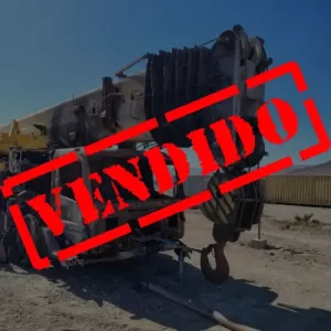 MÁQUINA INDUSTRIAL GROVE GRÚA TELESCÓPICA AÑO 2009 – SINIESTRADA