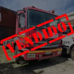 VENDIDO - CAMIÓN MERCEDES-BENZ AXOR 2633 45 ROJO